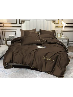 Ložní souprava z mikrovlákna s výšivkou model 22005039 160x200 - Cotton World