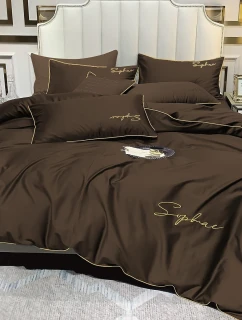 Ložní souprava z mikrovlákna s výšivkou model 22005039 160x200 - Cotton World