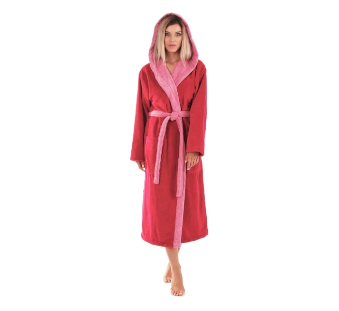 Dámský župan Tampa duo 3959 malinová - Vestis Dámský župan Tampa duo 3959 malinová - Vestis