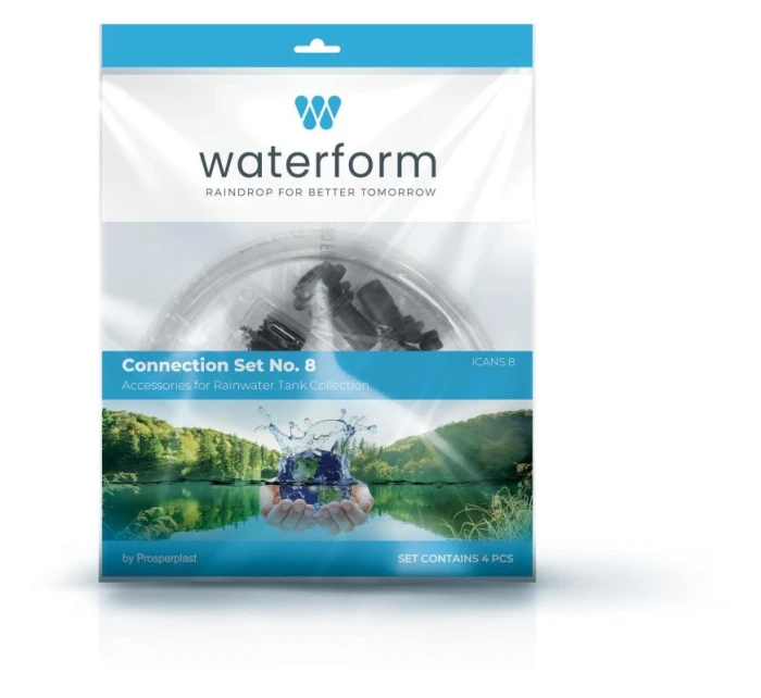 SADA PRO PŘIPOJENÍ VODY ICANSET 8 dětské