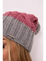 Paris fleecová čepice K212 tmavě model 18750057 - K-Fashion Paris fleecová čepice K212 tmavě model 18750057 - K-Fashion