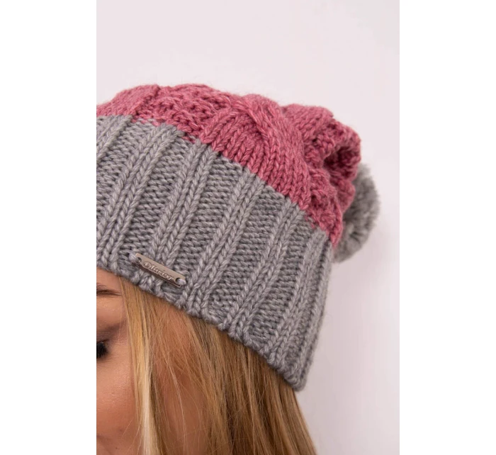 Paris fleecová čepice K212 tmavě model 18750057 - K-Fashion Paris fleecová čepice K212 tmavě model 18750057 - K-Fashion