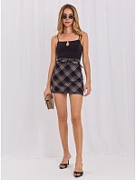 Spódnica DHJ SD model 21798032 czarny - FPrice Spódnica DHJ SD model 21798032 czarny - FPrice