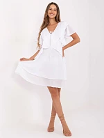 Šaty MI SK 102128.61 bílé