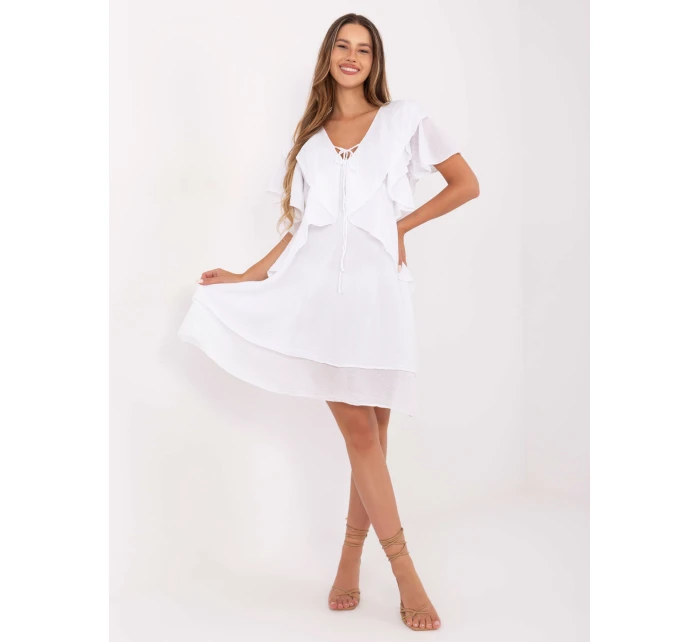 Sukienka MI SK model 21217594 biały - FPrice