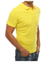 Pánské žluté polo tričko Dstreet model 21962550 - FashionStreet