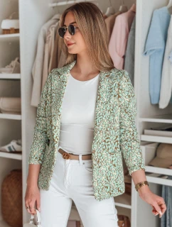 Dámská bunda do pasu MARABELL mint FashionStreet PY0128