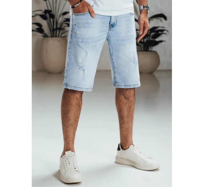 Pánské modré džínové šortky FashionStreet SX2566