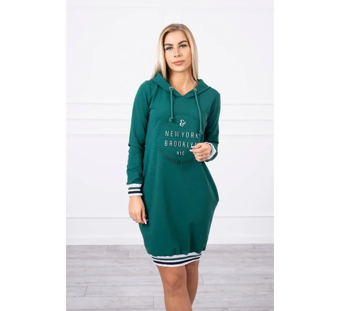 Tmavě zelené šaty Brooklyn Tmavě zelené šaty Brooklyn