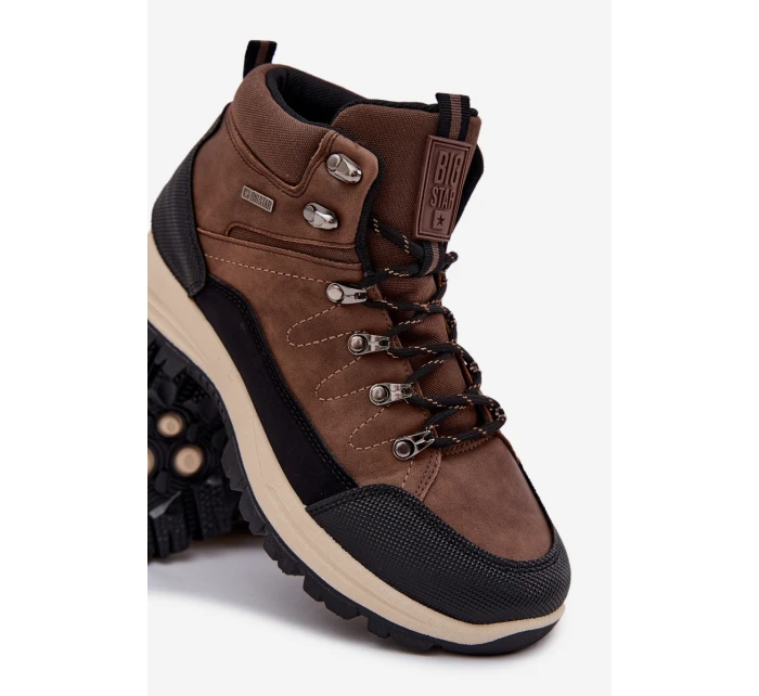 Pánské Trekingové Boty Big Star SS174049 Hnědé