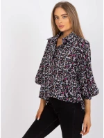 Halenka CHA BZ  černá a růžová model 17272883 - FPrice