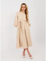 Sukienka LK SK 510018.91 beżowy Sukienka LK SK 510018.91 beżowy