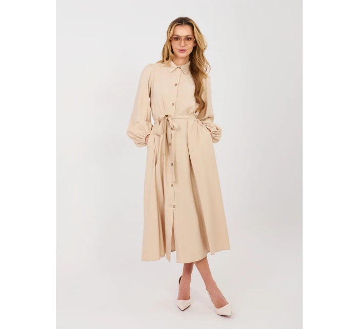 Sukienka LK SK 510018.91 beżowy Sukienka LK SK 510018.91 beżowy