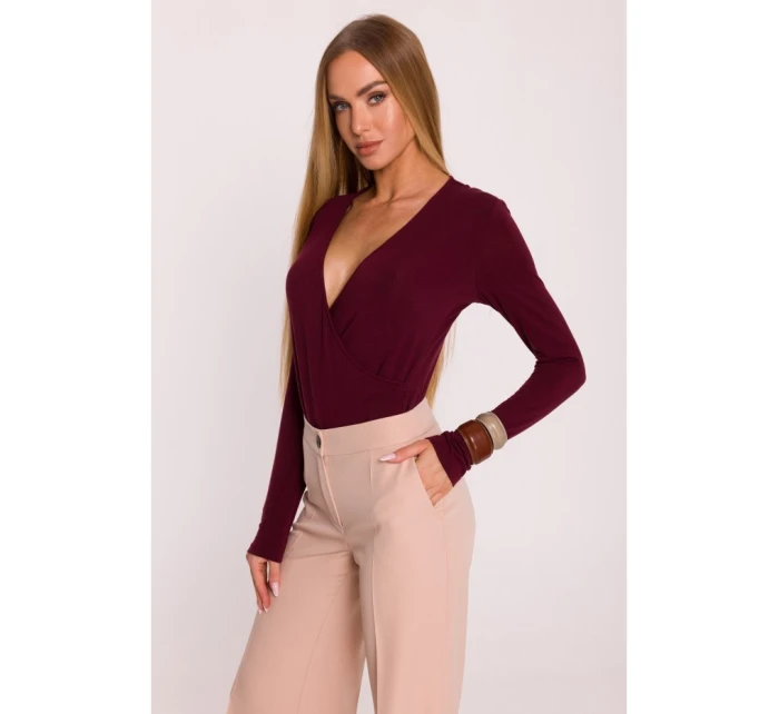 M875 Široké kalhoty - béžové