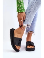 Dámské pantofle Big Star - černé Dámské pantofle Big Star - černé