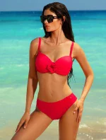 Dvoudílné dámské plavky S 730 model 20878575 Flores 4 - Self Dvoudílné dámské plavky S 730 model 20878575 Flores 4 - Self