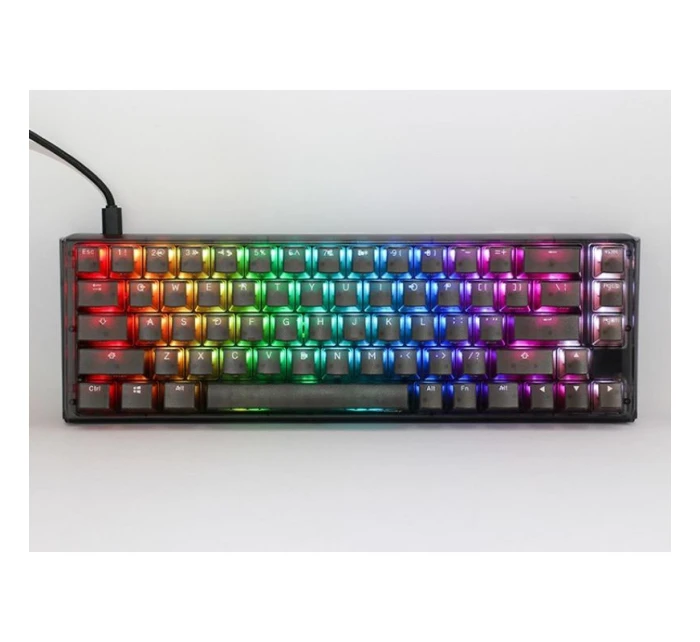 One 3 Aura SF Herní USB QWERTY klávesnice American model 21491821 Black - Ducky