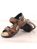 Rieker M 26156-25 RKR447B Sandály na suchý zip