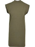 BY 101 šaty se stojáčkem olive model 22415948 - Build your Brand BY 101 šaty se stojáčkem olive model 22415948 - Build your Brand