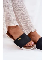 Dámské Klapky Big Star model 21692231 Černé - Big Star Shoes Dámské Klapky Big Star model 21692231 Černé - Big Star Shoes