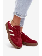 Dámské semišové tenisky na platformě bordové model 21708116 - EVENTO Dámské semišové tenisky na platformě bordové model 21708116 - EVENTO