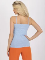 Dámský top BR TP model 17356650 světle modrý - FPrice Dámský top BR TP model 17356650 světle modrý - FPrice