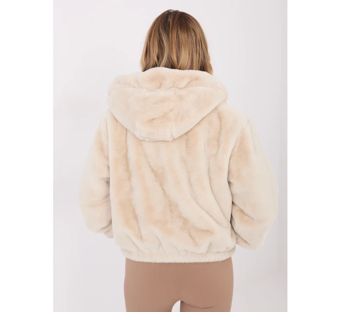 Kurtka KR jasny beżowy model 21782303 - FPrice Kurtka KR jasny beżowy model 21782303 - FPrice