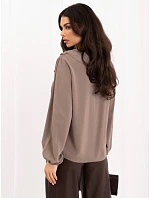 Bluzka MI BZ model 21421277 ciemny bezowy - FPrice