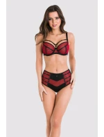 NAHÉ KALHOTKY S VYSOKÝM PASEM 19064 ČERVENÉ