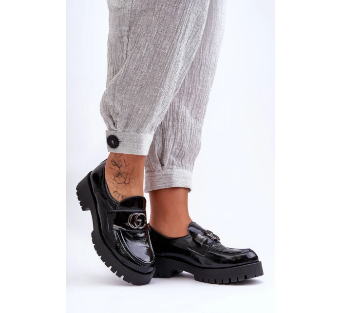 Polobotky na podpatku  model 186413 Step in style