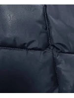 Tmavě modrá zimní bunda s límcem model 21246091 - LHD