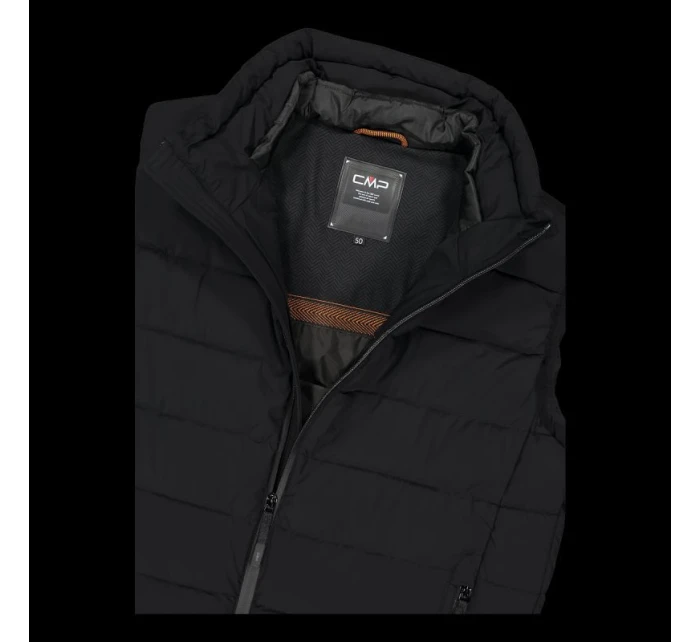 CMP pánská zateplená vesta zimní sportovní bez rukávů černá (34K0757/U901)