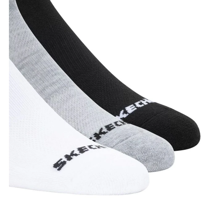 Skechers 3PPK Qtr Crew Socks S114235-BKWG White 43-46 Skechers 3PPK Qtr Crew Socks S114235-BKWG White 43-46