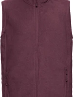 Russell Athletic 872M Fleecová vesta 10.872M burgundy