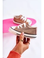 Dětské tenisky vázané Rose Gold model 21587094 - Boto