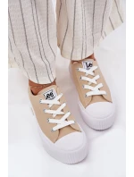 Dámské tenisky na platformě Béžové ISLA C WOMEN LOW model 21695913 - Lee