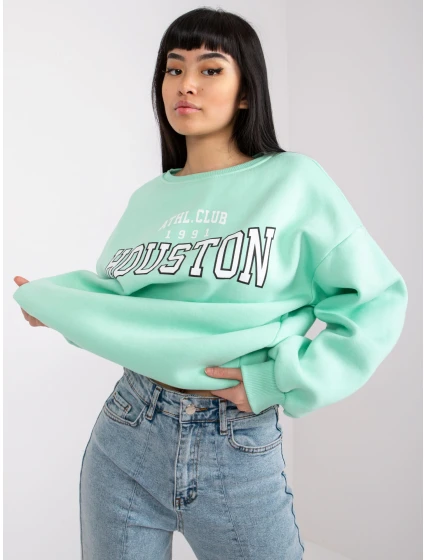 Mikina EM BL 617 H.21X máta