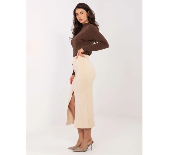 Sukně PM SD YIS1059.71 světle béžová Sukně PM SD YIS1059.71 světle béžová