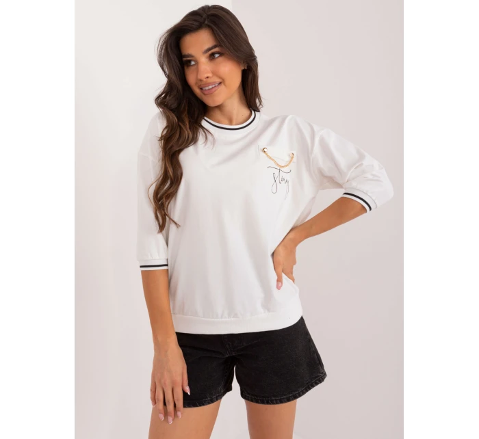 Bluzka RV BZ model 21271994 ecru - FPrice