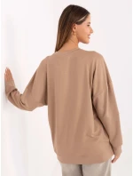 Bluzka RV BZ model 21406696 ciemny bezowy - FPrice Bluzka RV BZ model 21406696 ciemny bezowy - FPrice