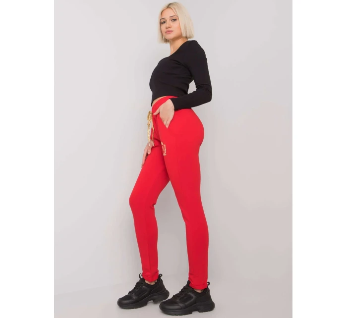 Tepláky RV DR 6685.70P červená