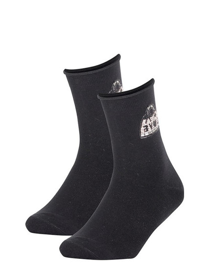 Dámské ponožky s aplikací Wola W84.01C wz.006