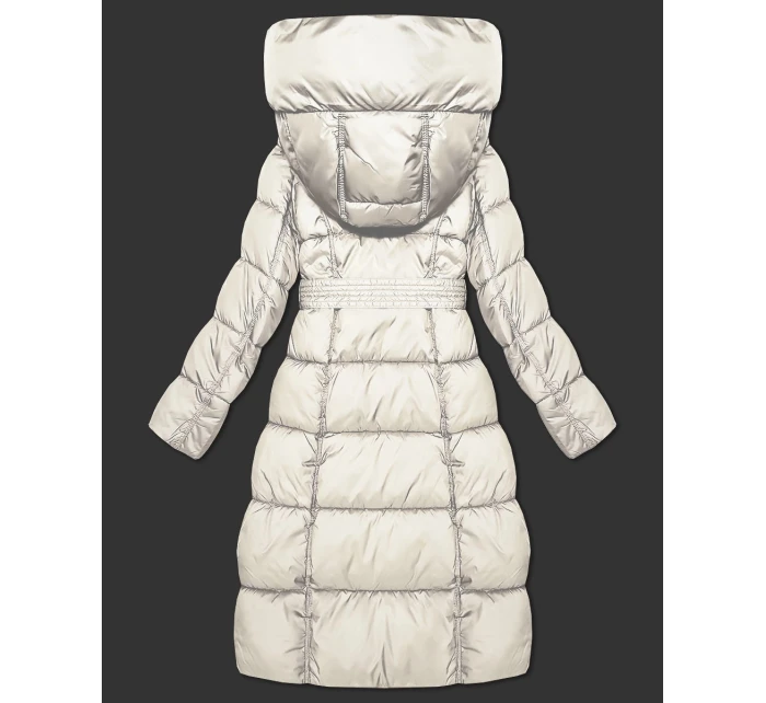 kurtka zimowa z  ecru model 21396744 - MINORITY