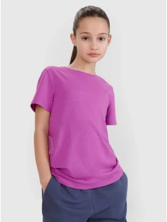 Dívčí hladké tričko 4F 4FJWSS25TTSHF2177-50S