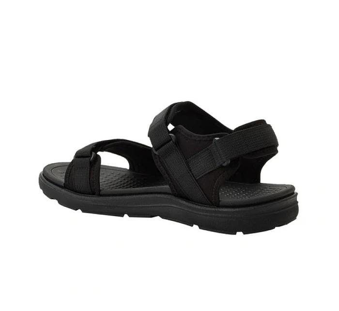 Lee Cooper pánské boty na suchý zip sandály na léto černé lehké