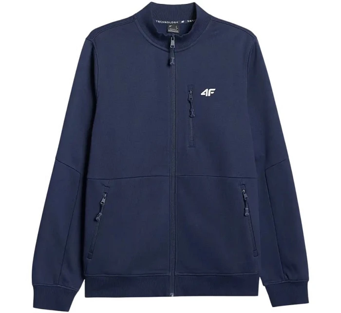 Pánská mikina 4F navy blue 4FWMM00TSWS 31S pánské model 22081470 Pánská mikina 4F navy blue 4FWMM00TSWS 31S pánské model 22081470