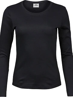 TJ Dámské tričko Interlock s dlouhým rukávem 18.0 black model 22497286 - Tee Jays