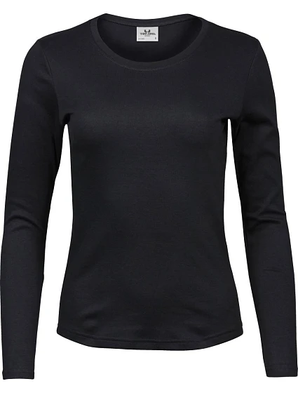 Tee Jays TJ 590 Dámské tričko Interlock s dlouhým rukávem 18.0590 black Tee Jays TJ 590 Dámské tričko Interlock s dlouhým rukávem 18.0590 black