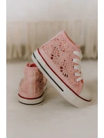 Dětské vysoké tenisky Pink Mona Dětské vysoké tenisky Pink Mona
