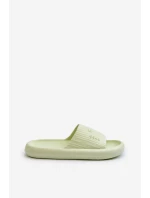 Dámské lehké zelené pěnové žabky model 21653091 - Boto Dámské lehké zelené pěnové žabky model 21653091 - Boto